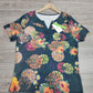 PureWear® - Trendiges kurzärmeliges Print-Top