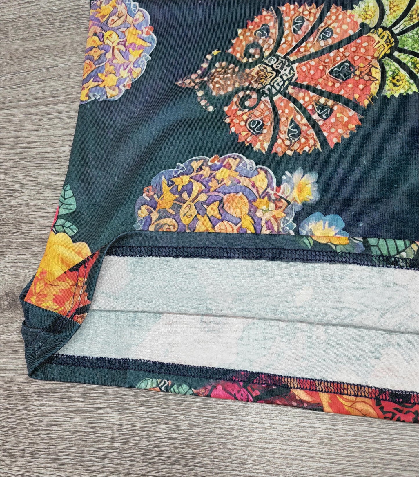 PureWear® - Trendiges kurzärmeliges Print-Top