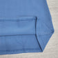 FallStil® - Blaues ärmelloses Midikleid mit V-Ausschnitt und verdrehter Front
