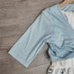 FallStil® - Twofer Weißes geblümtes Midikleid