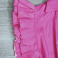 SpringStil® - Rosenrotes einfarbiges ärmelloses Maxikleid