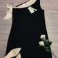 Naturlux® - Schickes ärmelloses Farbblock-Minikleid