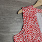 PureWear® - Rotes ärmelloses Print-Minikleid