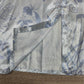 BlütenBliss® - Elegantes Maxikleid mit blauem Aufdruck