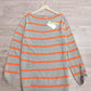 Even&Vil® - Schicker gestreifter Rundhals-Pullover
