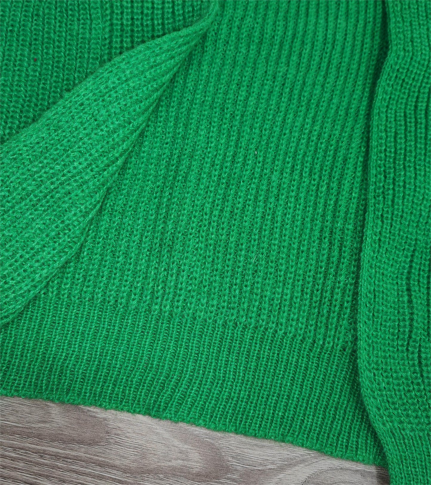 Monci® - Lässige einfarbige Strickjacke mit langen Ärmeln