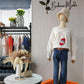 FallStil® - Besonderer Pullover mit Rundhalsausschnitt