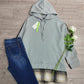 Santvarius® - Bequemes langärmeliges Patchwork-Sweatshirt
