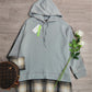 Santvarius® - Bequemes langärmeliges Patchwork-Sweatshirt