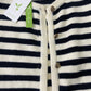 StrickSinn® - Schicke langärmelige gestreifte Strickjacke