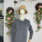 StrickSinn® - Einfacher einfarbiger Pullover mit langen Ärmeln