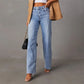 Teresia – Denim Jeans mit mittlerer Taille