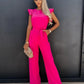 Jean - Eleganter Jumpsuit mit weitem Bein