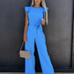 Jean - Eleganter Jumpsuit mit weitem Bein