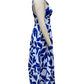 Sophia - Blaues Sommer Maxikleid