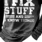 Diniz – sweatshirt mit grafischem text für männer