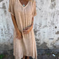 Amalie - Kleid mit V-Ausschnitt