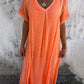 Amalie - Kleid mit V-Ausschnitt