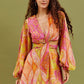 Lara - Paisley Chiffon Sommerkleid