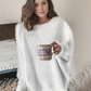 FallStil® - Fuzzy-Langarm-Pullover im Relax-Look