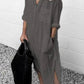 AILEEN - Super schönes und sehr elegantes Maxi-Leinenkleid, ideal für den Sommer