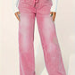 Blaue Palazzo-Jeans - Vanessa