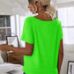 Grünes Leichtes T-Shirt - Fiona