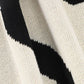 Emily - Gestricktes Kleid mit Wellenmuster