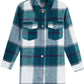 FallStil® - "Back in the Days" Karierte Strickjacke