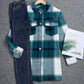 FallStil® - "Back in the Days" Karierte Strickjacke