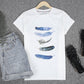 SpringStil® - Freedom Feather T-Shirt mit kurzen Ärmeln