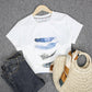 SpringStil® - Freedom Feather T-Shirt mit kurzen Ärmeln