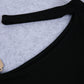 Even&Vil® - Schrägstrich Ausschnitt Metallic Choker Langarm Cape Top