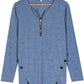 FallStil® - Einfarbiges langärmeliges Basic-Top