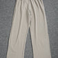 Carl&Coni® - Comfy Elegance Set aus Oberteil mit V-Ausschnitt und knöchellanger Hose