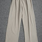 Carl&Coni® - Comfy Elegance Set aus Oberteil mit V-Ausschnitt und knöchellanger Hose