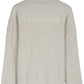 PureWear® - Chevron Langarmpullover mit hohem Halsausschnitt