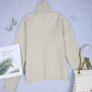 PureWear® - Chevron Langarmpullover mit hohem Halsausschnitt
