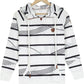 Even&Vil® - Hoher Kragen Schwarz Linie Tasche Front Hoodie Sweatshirt