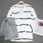 FallStil® - Langärmeliges Basic-Top mit Druck