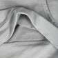 Santvarius® - Beutelloses graues Sweatshirt mit Tiermuster
