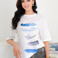 SpringStil® - Freedom Feather T-Shirt mit kurzen Ärmeln