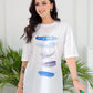 SpringStil® - Freedom Feather T-Shirt mit kurzen Ärmeln