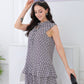 FallStil® - Schickes ärmelloses Minikleid in Apricot