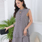 FallStil® - Schickes ärmelloses Minikleid in Apricot