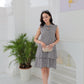 FallStil® - Schickes ärmelloses Minikleid in Apricot