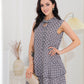 FallStil® - Schickes ärmelloses Minikleid in Apricot