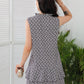 FallStil® - Schickes ärmelloses Minikleid in Apricot
