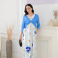 SpringStil® - Jugendliches blaues Midikleid mit Seitentaschen