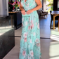 Nori - V-Ausschnitt Sommerkleid